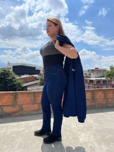 jeans licrado dama