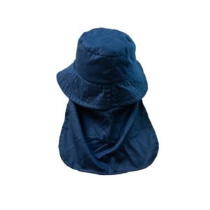 Gorro tipo safari cuello